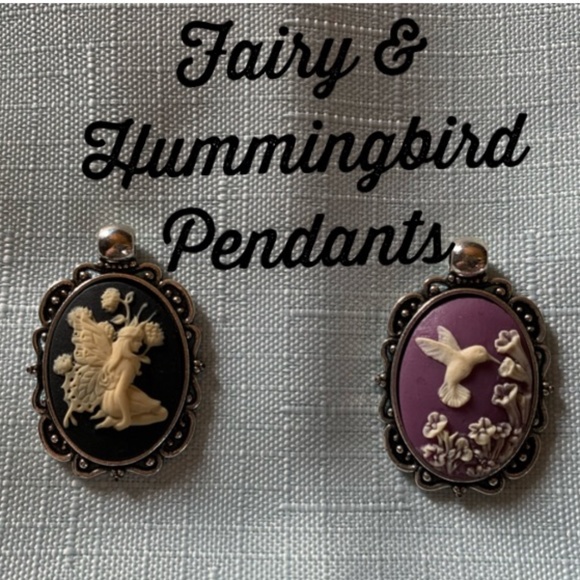 NWT Handmade Pendants in 2 Styles to Choose From! FREE Necklace! - Picture 1 of 4